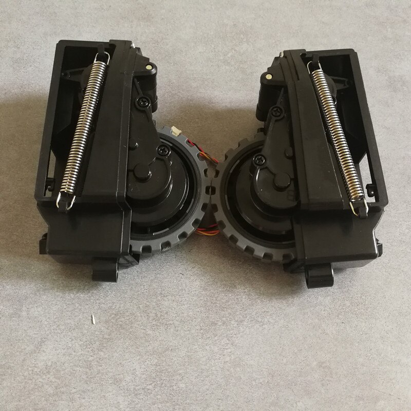 Original Verknüpfungen Rechts Rad für roboter staubsauger ilife v7s Plus roboter Staubsauger Teile räder umfassen Motor-: Rechts links Rad