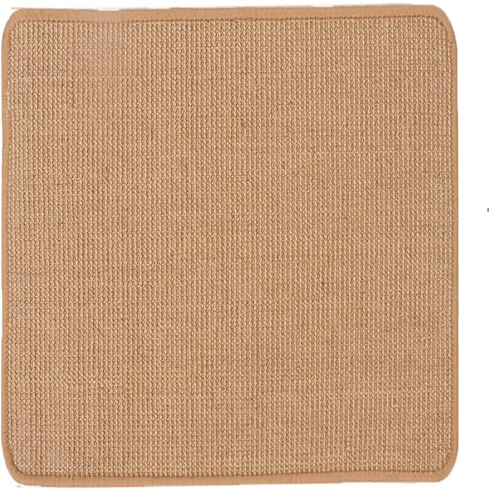 Cat Scratching Mat Natural Sisal Cat Scratch Rug Mat Anti Slip Cat Scratcher Claw Pad Sleeping Carpet Kitty Toy Protect Sofa: 40x60cm