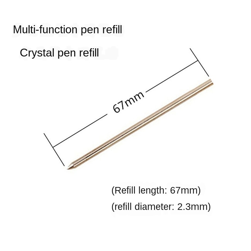 Balpen Vulling 0.7 Vette Kristal Pen Speciale Kern Functie Pen Speciale Refill