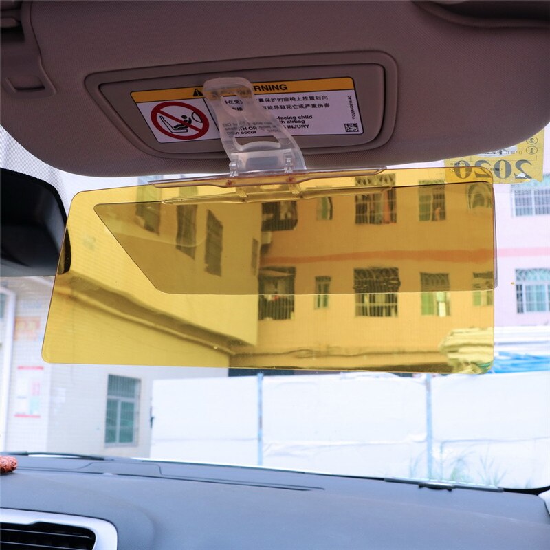 Førerbriller solskærm skygge dag nattesyn køretøj kørespejl auto anti sollys blændende briller uv folde ned
