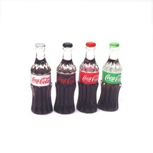 4pcs Slime Charms Cola Bottle Resin Plasticine Slime Accessories Beads Making Supplies For DIY Scrapbooking Crafts