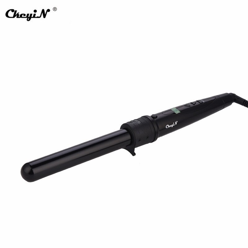 LCD Digital Perm Ceramic Hair Curler 19mm 32mm Large Waver Curly Hair Waver Roller Fast Heating Curling Iron Wand: 25mm