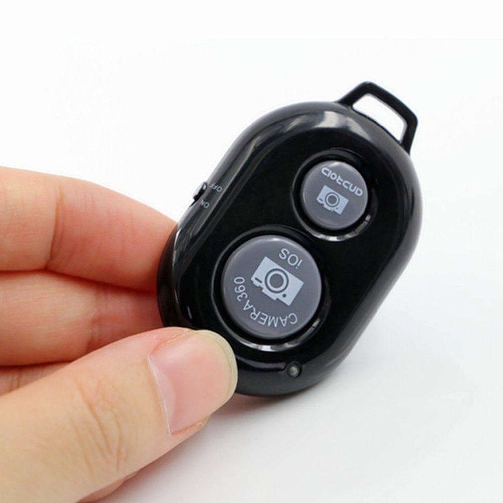 Bouton d'obturateur à retardateur pour téléphone sans fil pour iphone 7, perche à selfie, déclencheur, télécommande sans fil