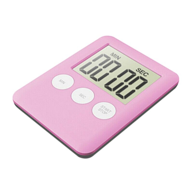 Abs høj præcis digital timer husstand timer badeværelse vægur køkken vandtæt bruser timer