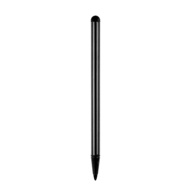 2 in 1 Capacitive Resistive Pen Lightweight Navigation Mobile Phone Pen For Tablet iPad Cell Phone PC Capacitive Touch Pencil: black
