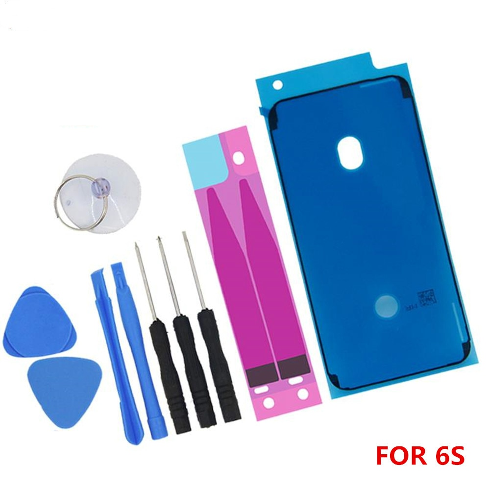 1Set Battery Adhesive Strips Tape Glue For iPhone 6S 6SP 7 7P 8 8P Plus X XR XS Max LCD Frame Waterproof Sealing Stickers Repair