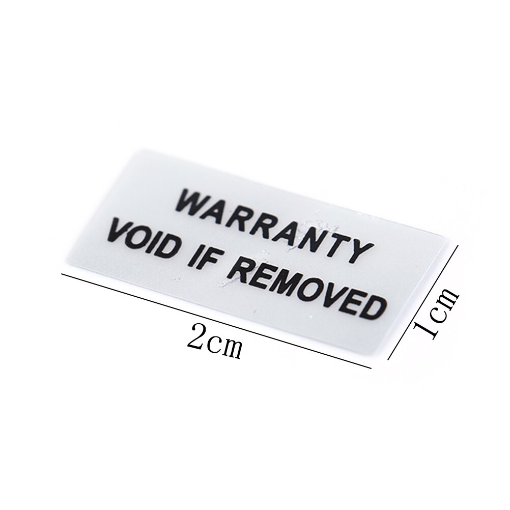 300pcs /lot Printed Security Seals Tamper Evident Warranty Void Labels