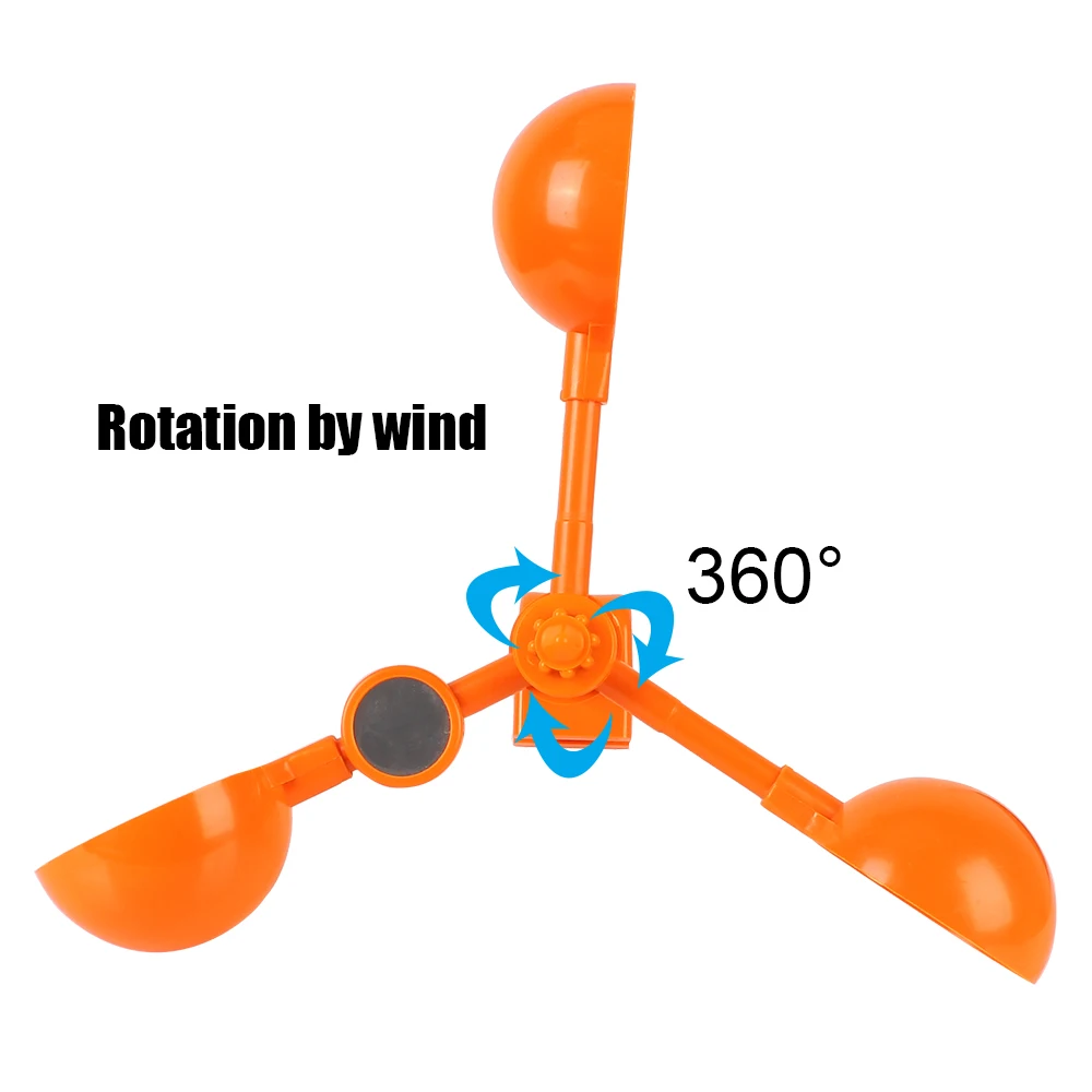 Répulsif Solaire Ultrasonique pour Oiseaux, Réflecteur Rotatif Résistant à 360 °, Dispositif pour Conduire les Oiseaux dans le Jardin et les Légumes