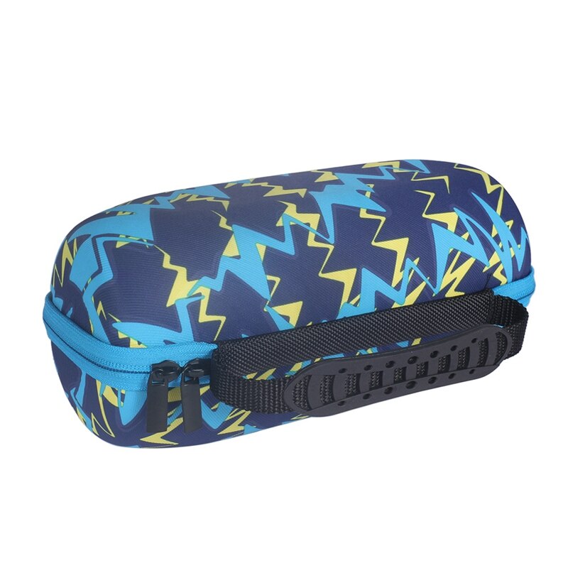Harde eva reistas, beschermende opberghoes, luidsprekerhoes, opbergdoos voor jbl pulse 4 bluetooth-luidsprekeraccessoires (blauw)