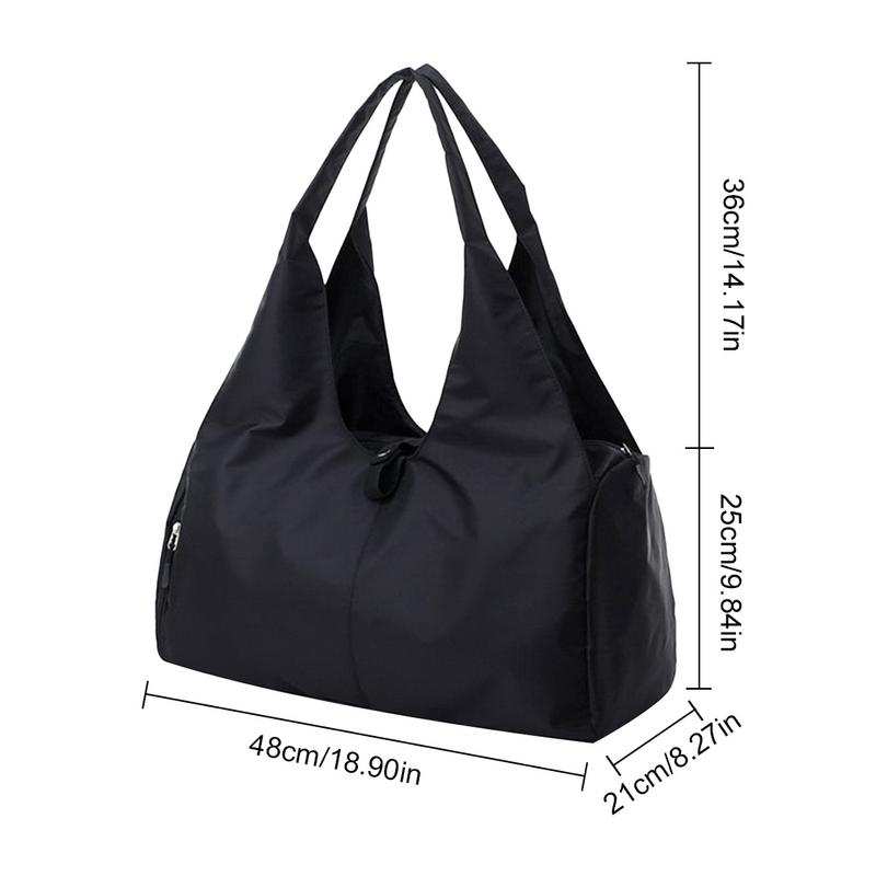 Rosa svart sport gym träningsväska män kvinnor fitness gymnastik åkpåse