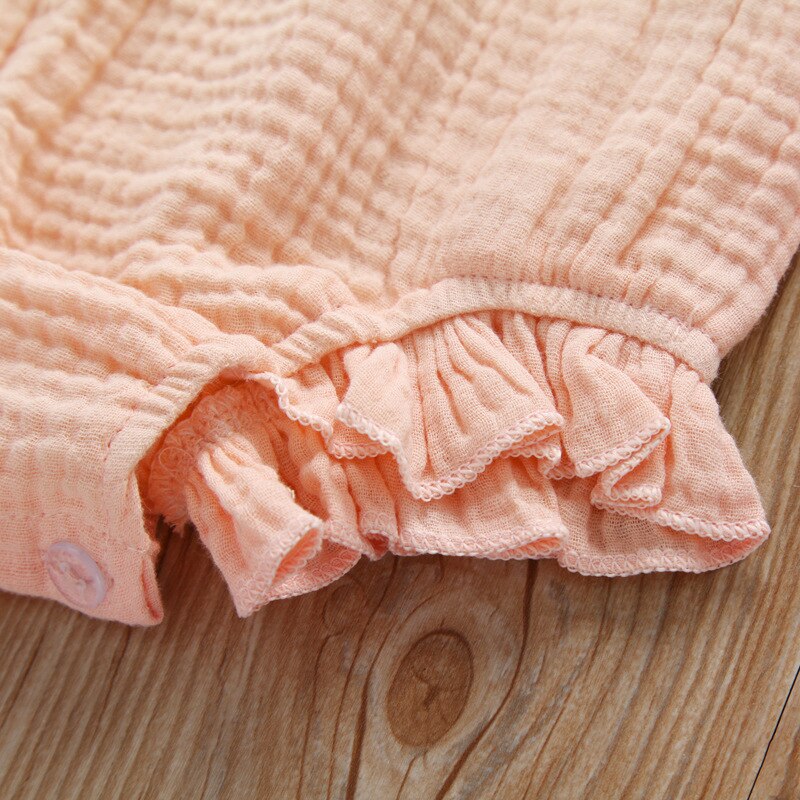 Mono de verano sin mangas para recién nacidos, peleles de algodón para bebés, de una sola pieza, ropa para bebés