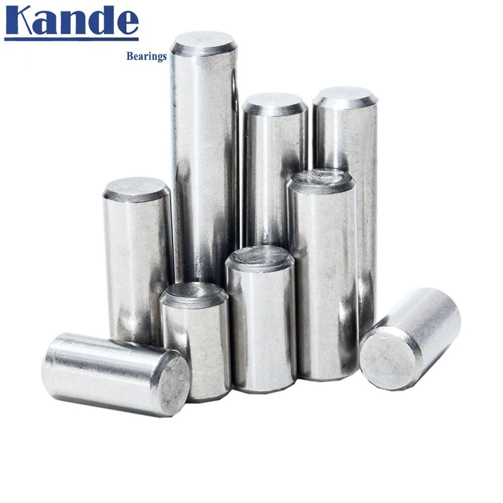 Goupille cylindrique en acier pour roulement, goupille ronde, goupille de localisation 1mm / 1.2mm * 3 4 5 6 7 8 9 10 12 14 15 16 18 20 GCR15