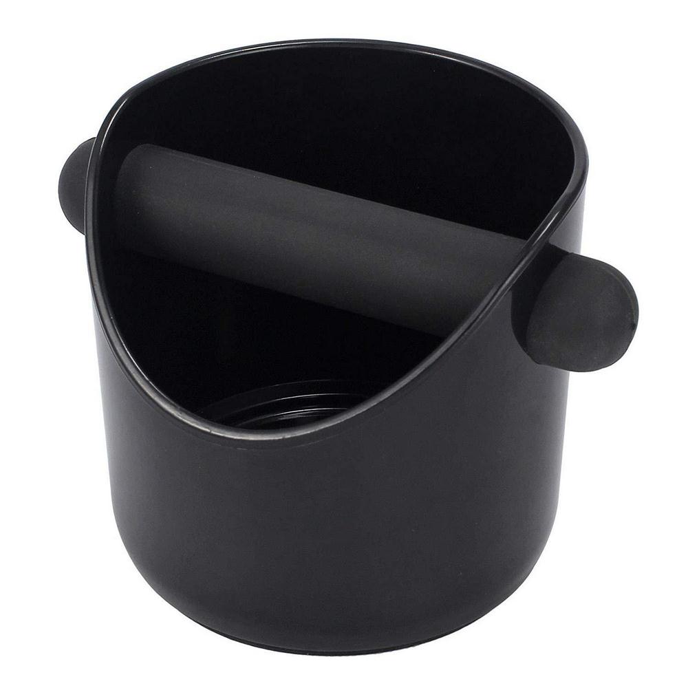 Coffee Grind Knock Box And Espresso Dump Bin Black Anti Slip Coffee Grind Dump Bin Household Coffee Tools