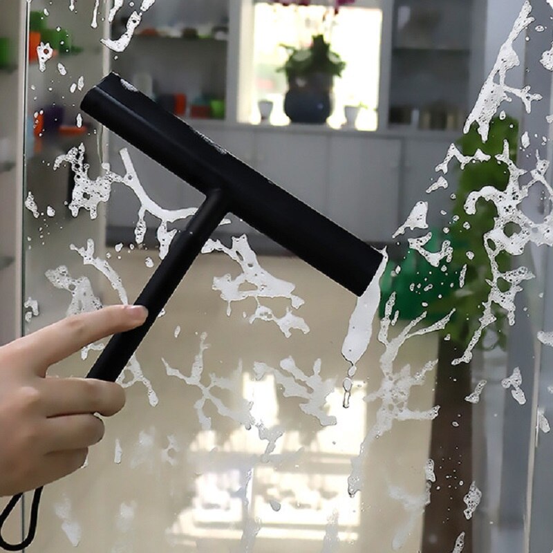 Siliconen Glas Schraper Zacht Duurzaam Vensterglas Schraper Multifunctionele Floor Cleaning Zuigmond Voor Keuken Thuis Cleaning Tools
