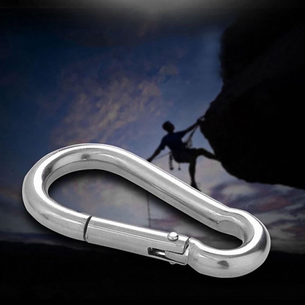 Caribeaners Portable Multifunctional Stainless Steel Iron Heavy Duty Caribeaners for Outdoor Climbing Accessories