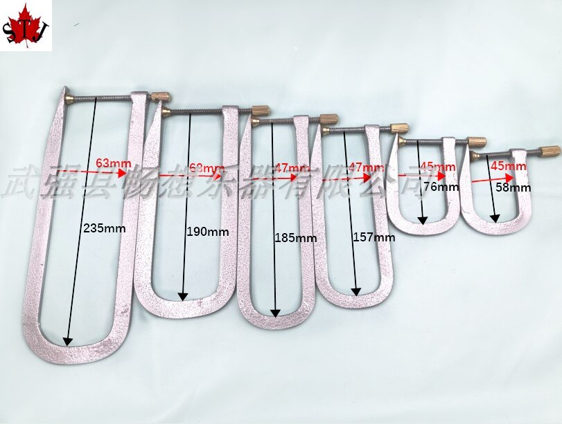 1 Set Viool Bas-Bar Klemmen Viola/Vioolbouw Gereedschap Luthier Tool