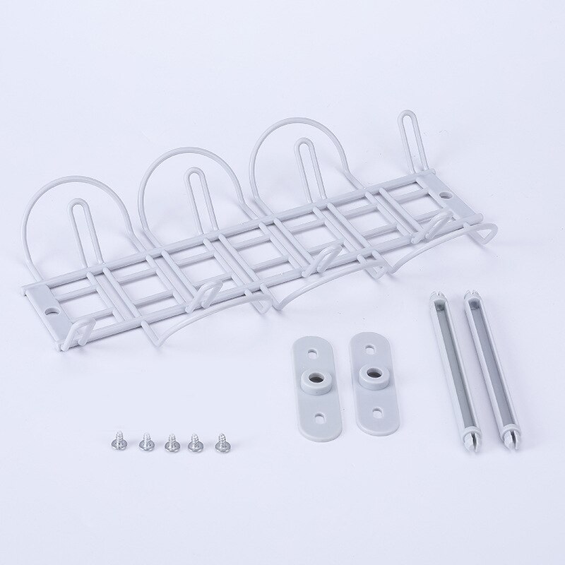 1Pc Socket Storage Rack Plug Wire Organizer Holder Table Bottom Power Cable Shelf Strong Adhesive Hanging Basket Kitchen Storage
