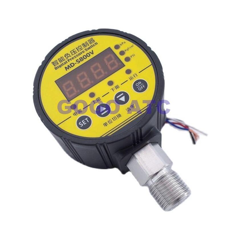 MD-S910 Intelligent pressure controller Electronic digital pressure gauge Air compressor switch water pressure Vacuum gauge