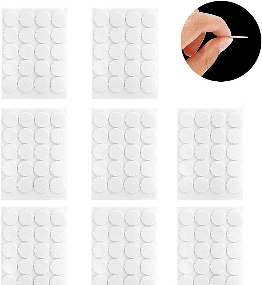 Pak Van 100 Kaarsenlont Stickers Dubbelzijdig Klevende Dots Voor Kaars Maken 20Mm Aromatherapie Kaars Maken Kits