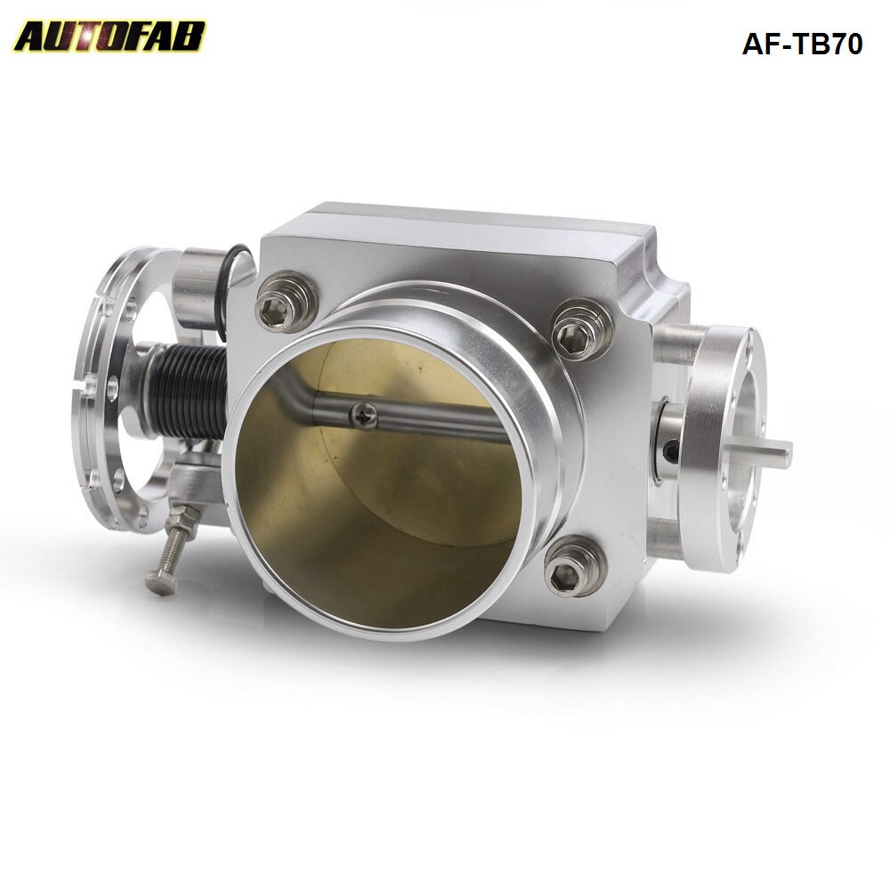 70MM Throttle Body Performance Intake Manifold Billet Aluminum High Flow AF-TB70