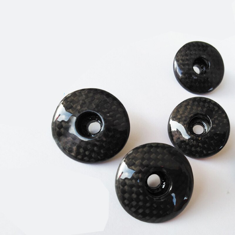 Cubierta de cuenco para manillar de bicicleta, totalmente de fibra de carbono, cubierta de muñeca, elevador de carbono, hermosa ys-buy