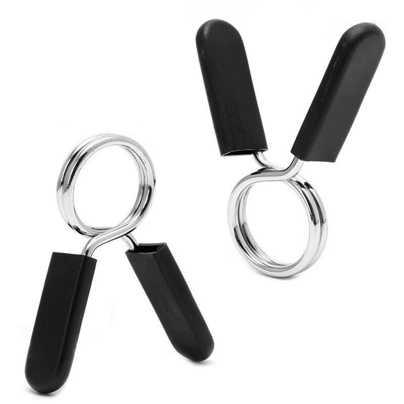 Skivstångslås 2 st 30mm skivstång gym styrkelyftstång hantellås klämma fjäderkrage clips