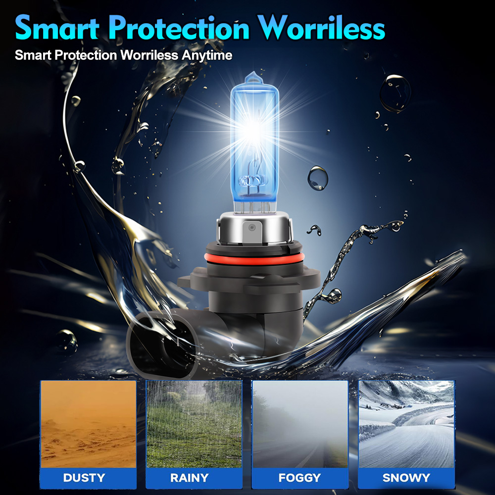 2pz 26000LM Luci Alogene 100W H1 H4 H7 H9 H11 9005 HB3 9006 HB4 9007 9012 auto Alogene Faro Lampadine 6000K 12V auto Lampade