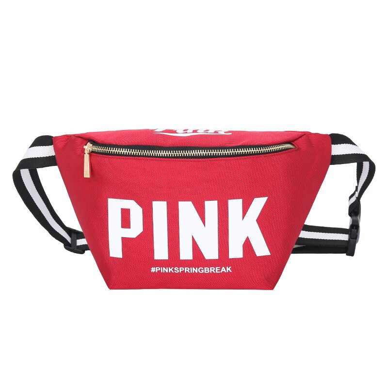 LADSOUL Banana Fanny Packs Women Hip Bum Bag Girls Pocket Diagonal Cross Bag Pink Bag Purse Ladies Pack Belt Heuptas Pockets: p4