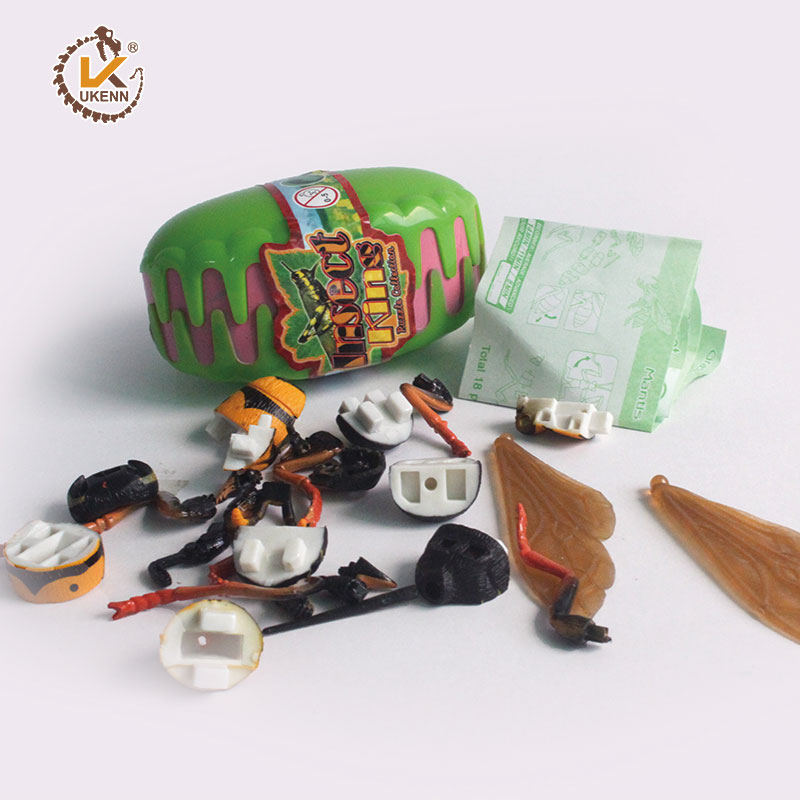 4 stuks Dier Insect Puzzel Educatief Wetenschap Speelgoed voor Kids-24 soorten Insecten