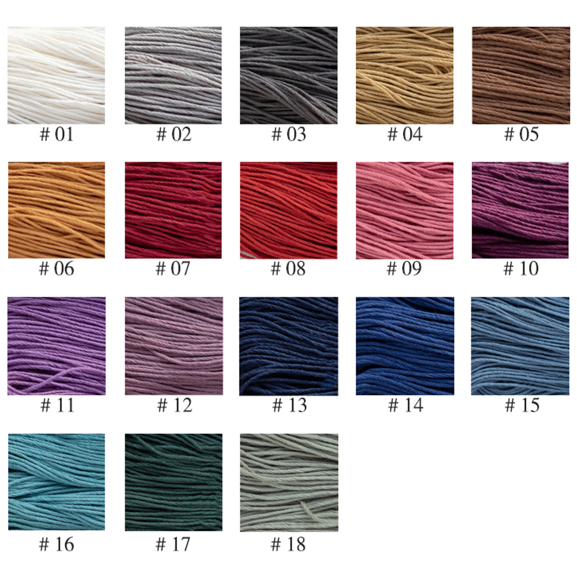 Sashiko Threads, Embroidery Floss, Sashiko Embroidery Thread, 6 strands Floss,40/100 meters of Embroidery thread