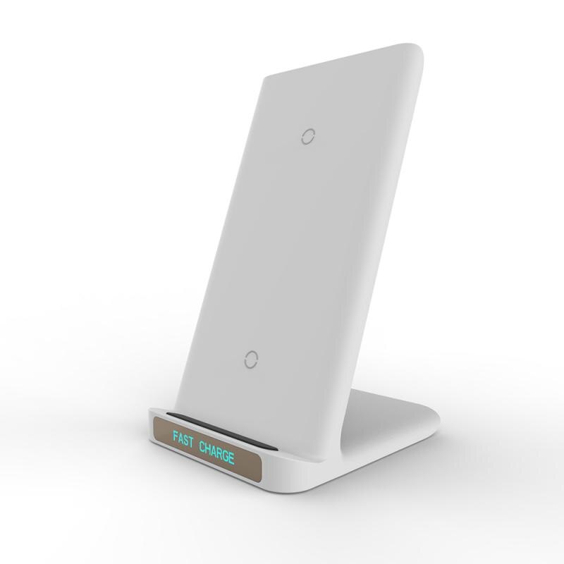 15W Qi Wireless Charger Adapter QC 2.0 Quick Charge Dock Stand For IOS Android Fast Charging Station Phone Charger
