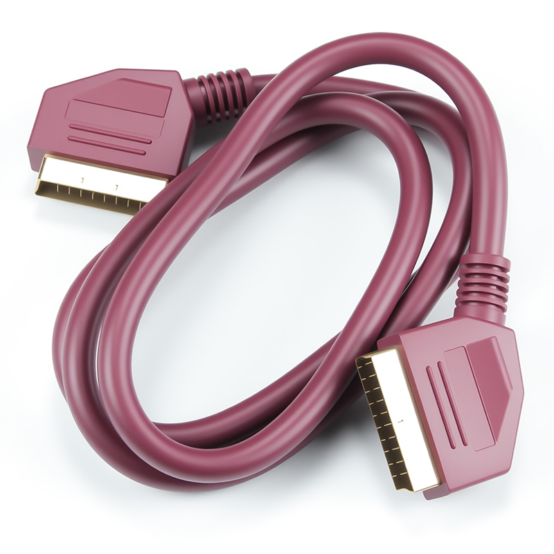 Scart Lead Fully Wired 21-PIN Scart Cable Male to Male Cable Scart for Scart to HDMI converter TV DVD SKY VIDEO Scart CABLE