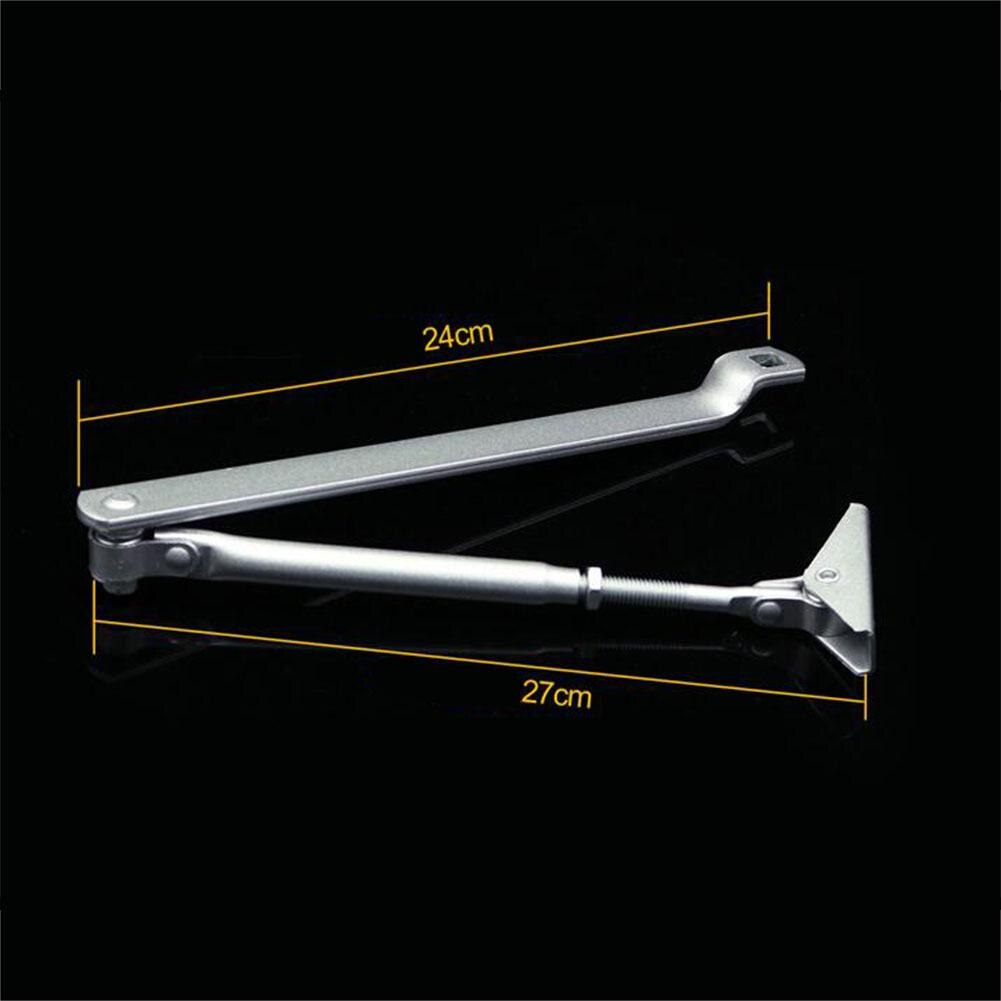 Adeeing Small Automatic Adjustable Door Closer Door Hinge for Wooden Cabinet Fire Door No Fix