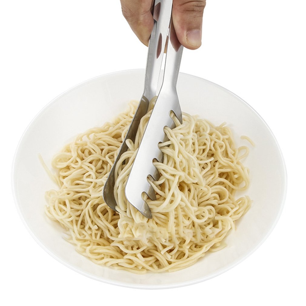Pince à pâtes en acier inoxydable, peigne alimentaire, pince à Spaghetti, ustensiles de cuisine pour la cuisson des pâtes au Restaurant