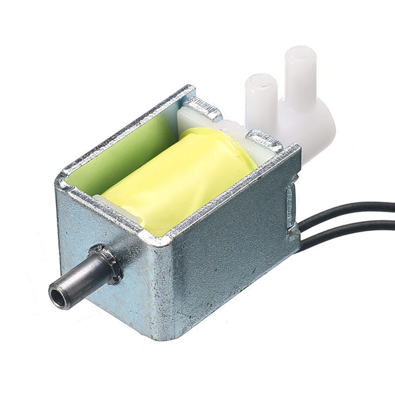 2 Position 3 Way Electric Mini Micro Solenoid Valve Air Gas Release Exhaust Discouraged Solenoid Exhaust Valve DC 12V