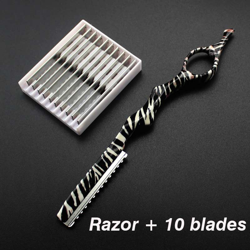 Multi-color razor, hair cutter, scraper with blade: Pattern9