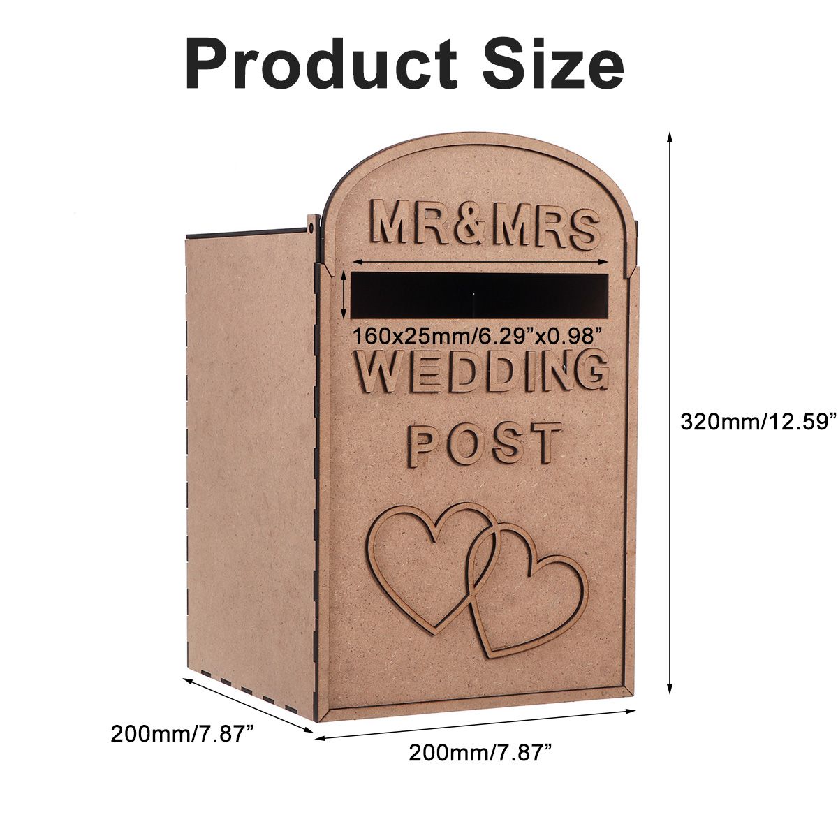 Hochzeit Karte Post Boxen Land Hochzeit Urne Schatzkammer DIY Karte Kasten mit Schloss Schlüssel Contry Hochzeit Einladungen Dekor