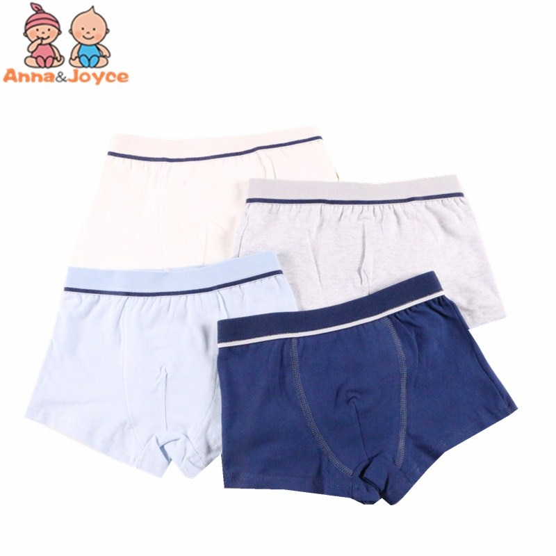4 teile/los Junge Boxer Baby Jungen Unterwäsche freundlicher Höschen Karikatur Taxi Auto Art Unterhose Baumwolle kurze Hose Anzug 2-10Y