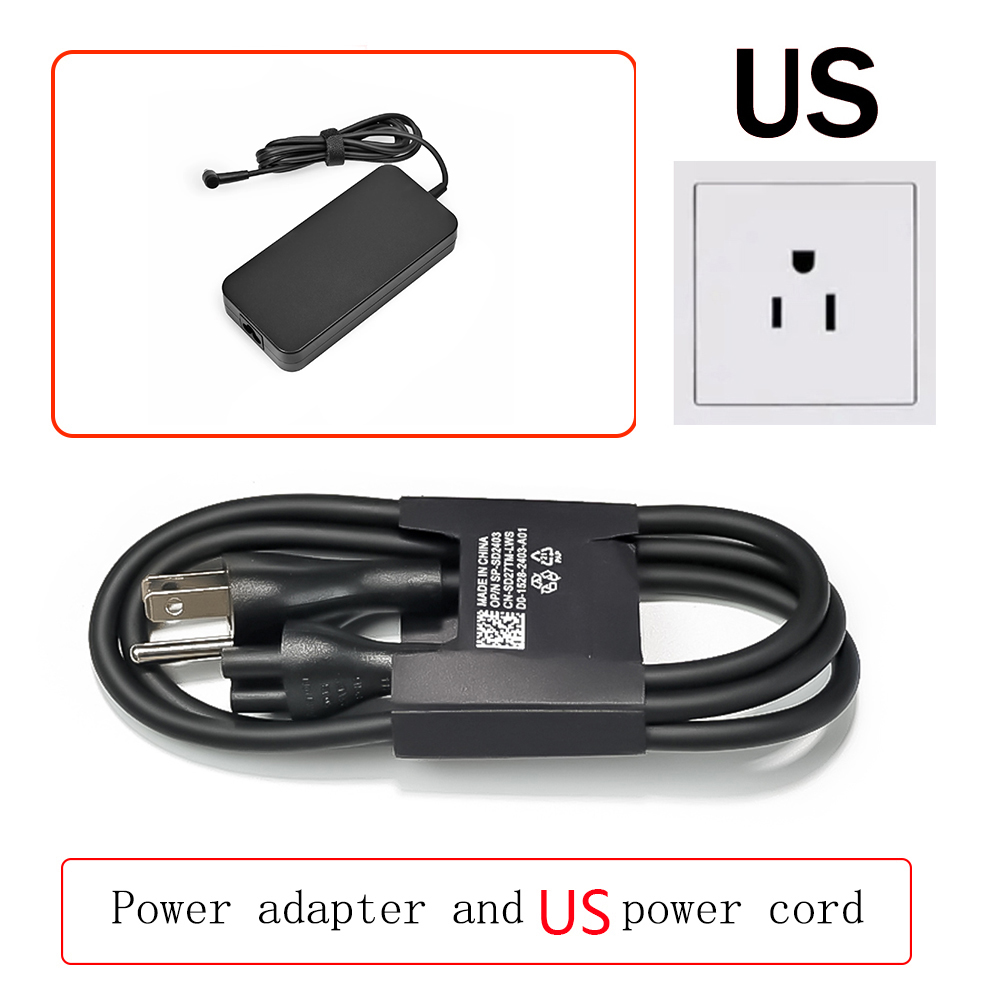 Adaptador de CA de 20V 7.5A 150W ADP-150CH B 4.5x3.0mm cargador de ordenador portátil para ASUS TUF GAMING X571L, F571G, F5: Czerwony