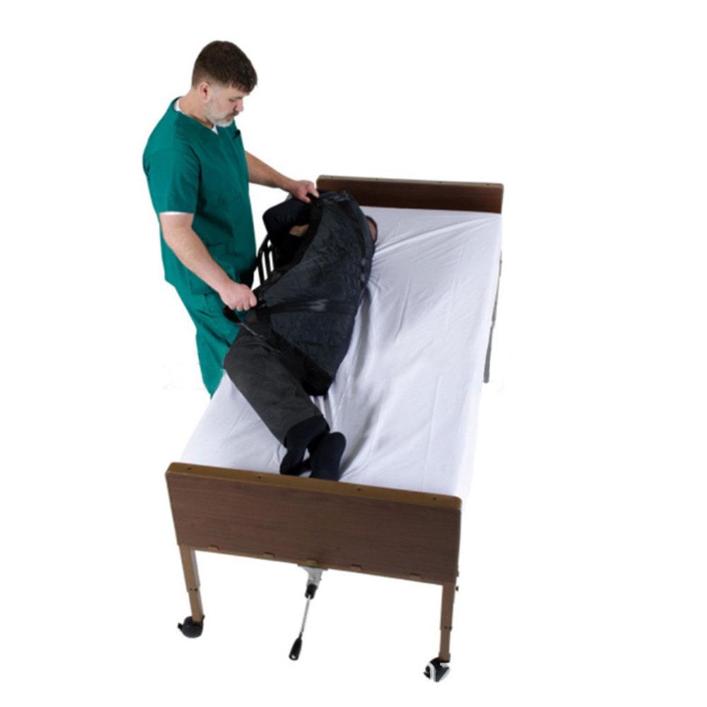 Couverture de transfert de coussin de lit de positionnement avec poignées, drap étanche réutilisable dispositif de levage du Patient