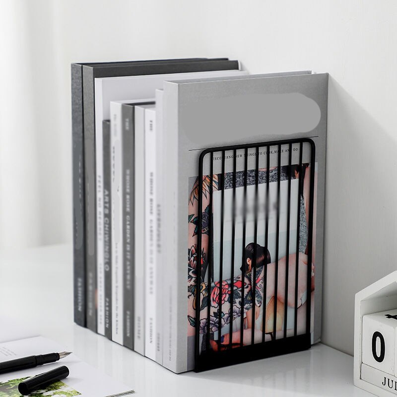 Serre-livres En L - Support Pour étagère Ou Bureau | Organisation Livres, Magazines