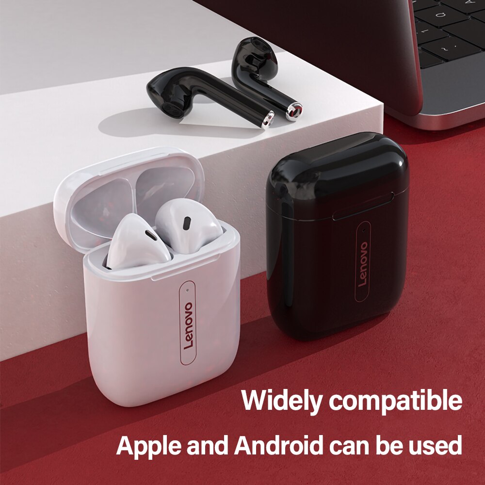 Lenovo-auriculares inalámbricos X9 con Bluetooth 5,0, cascos deportivos a prueba de sudor con Control de dos toques, HD, para Android e iOS