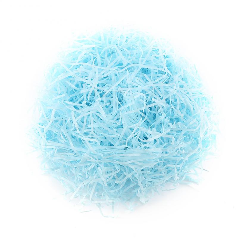Kleurrijke Versnipperd Crinkle Papier Raffia Dozen Snoep Diy Geschenkdoos Vulmateriaal Tissue Party Verpakking Filler Zak Decor