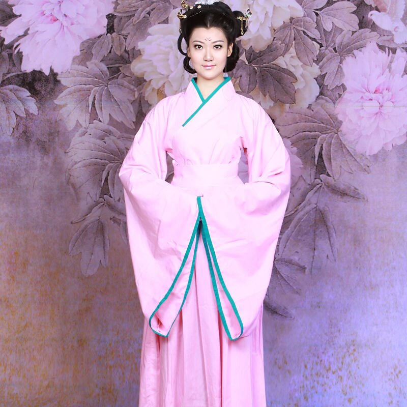 Hanfu kleding Arrivel Oude Chinese Kostuum Oude Chinese Hanfu Vrouwen Hanfu Kleding Lady Chinese Stadium Jurk: pink / M