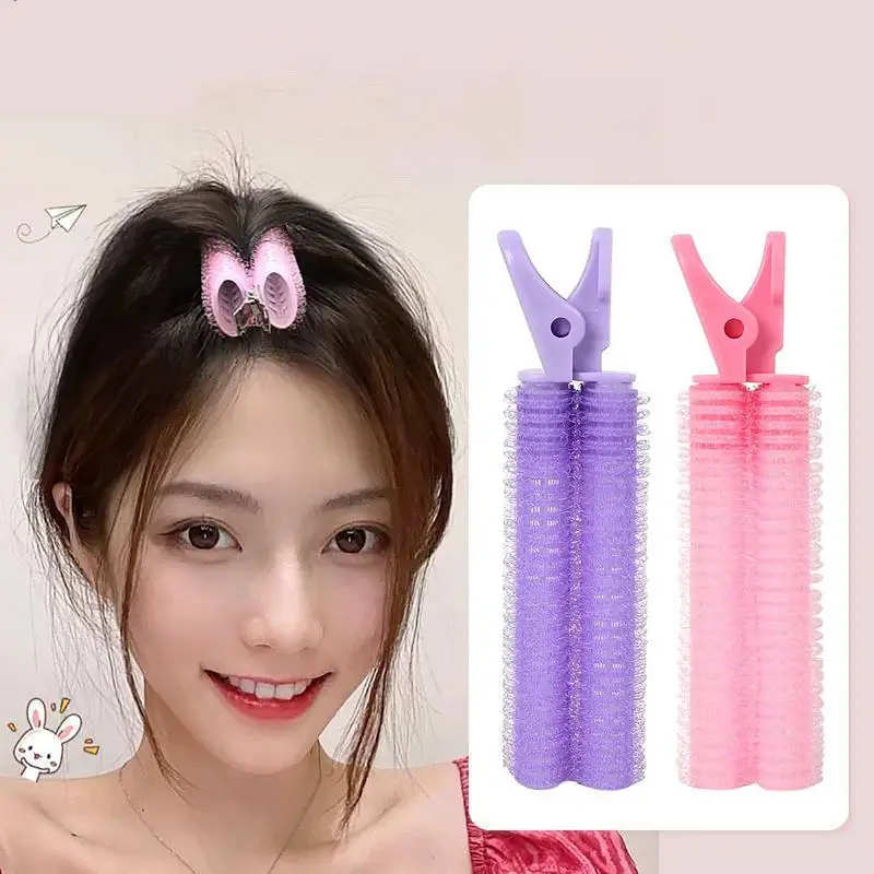 Pinzas esponjosas para raíz del cabello, rulos para el cabello rizado, Culers de espuma, flequillo, pinzas para el cabello esponjosas, juego de rizador, herramientas de peinado para dormir y perezosos