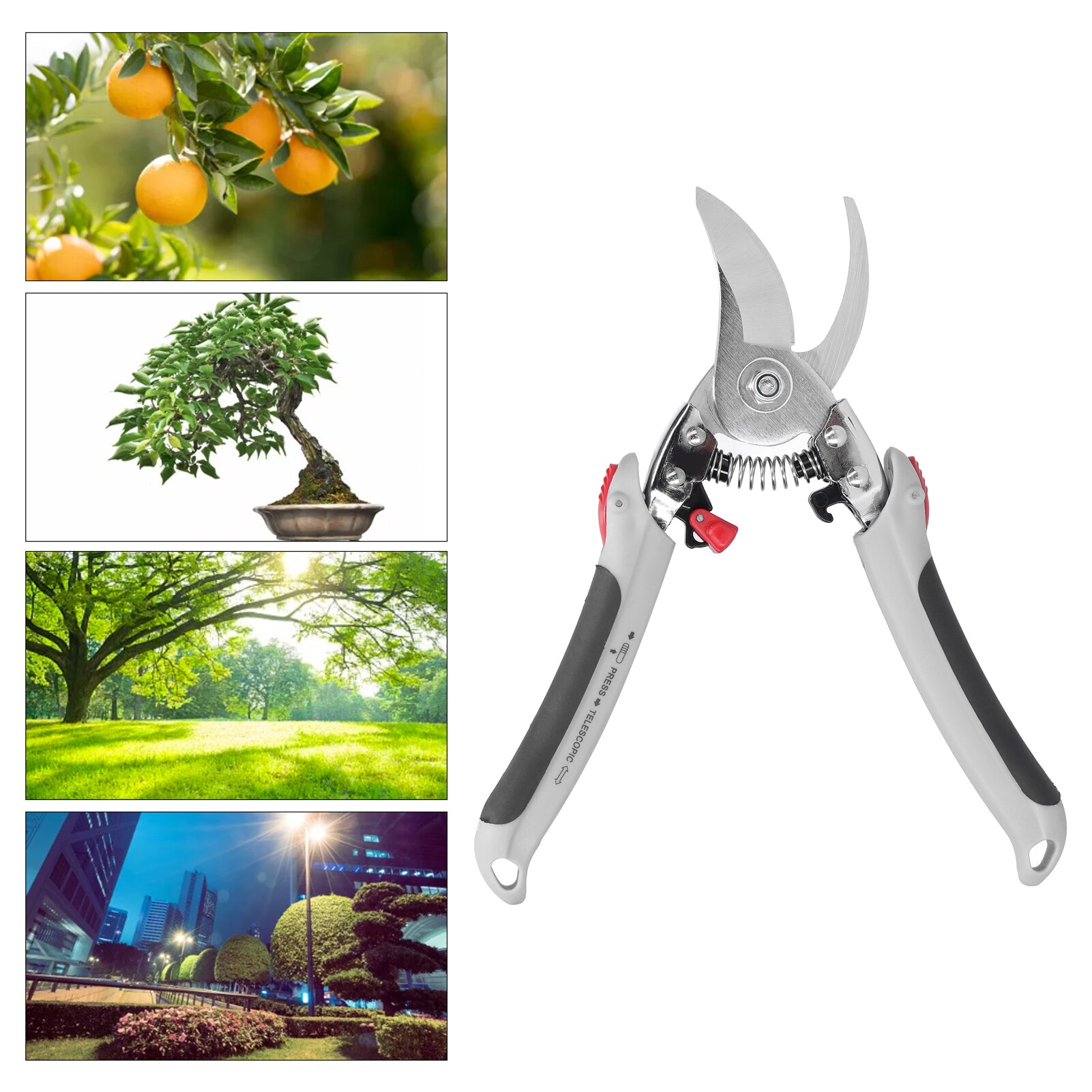 Branch Cutter Hand Tools Handle Retractable Gardening Scissors Multifunctional Manual Pruning Shears Branch Cutter Tree Garden