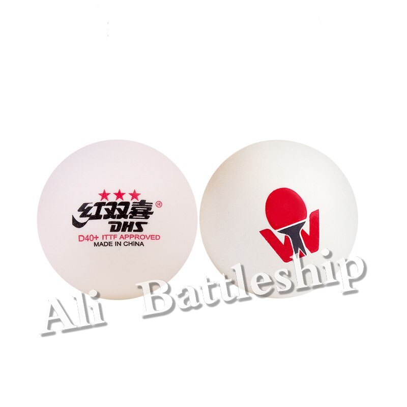 Dhs Ittf World Tour Table Tennis Balls 3 Star D40 Material Plastic Poly