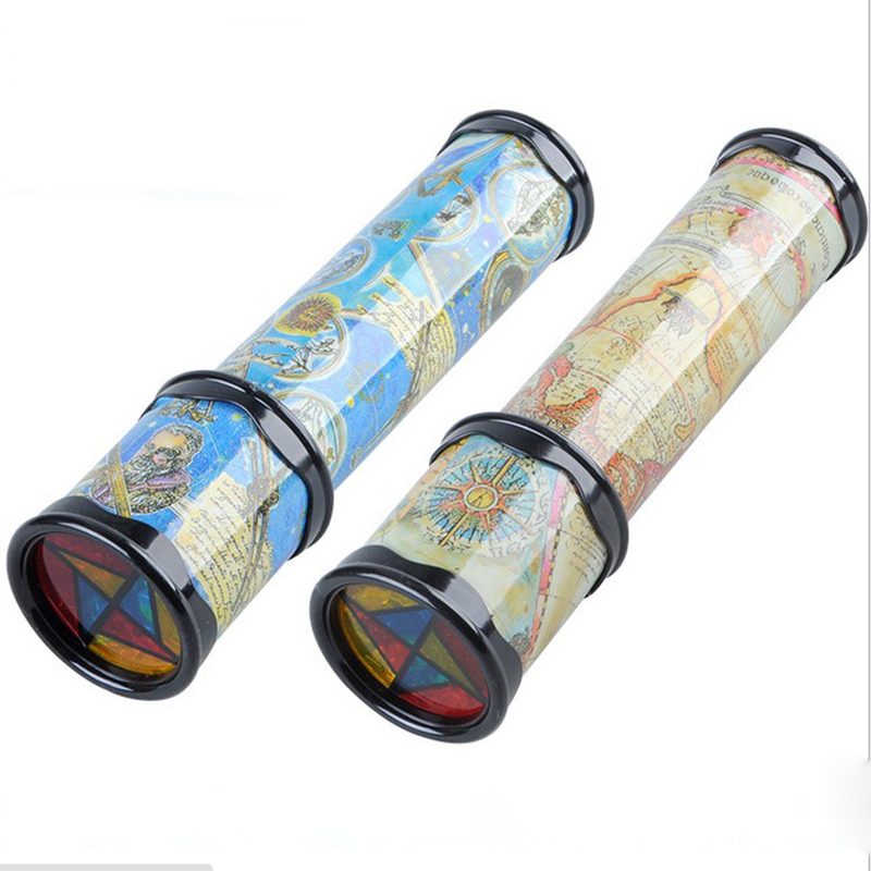 21 cm Rotierenden Kaleidoscopes Bunte Welt Vorschule Spielzeug Stil zufällig Beste Kinder