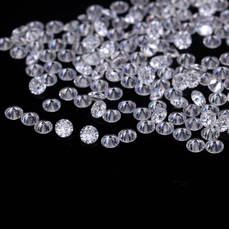 CxsJeremy 0.5CT Carat 5.0mm Moissanite Looser Gems D Color Round Brilliant Excellent Cut jewelry bracelet diamond ring material