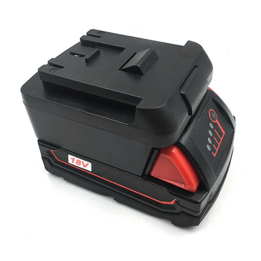Power Tool Adapter for Milwaukee 18V Li-Ion Battery Convert to for BOSCH With Charging Diamond Drill Battery Converter